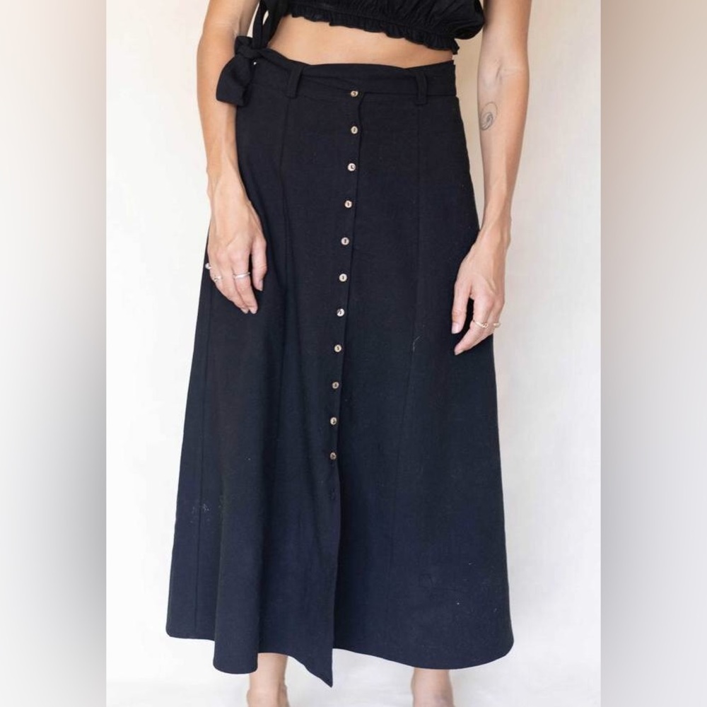 Arraei Linen blend skirt